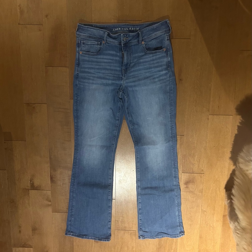 American Eagle Outfitters Low Rise Kick Boot Jean
